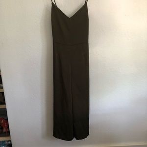 ASOS Cami Satin Jumpsuit with culotte leg